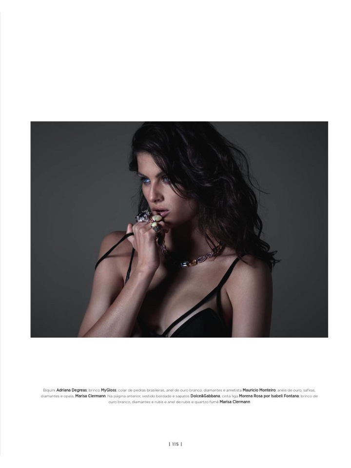 Isabeli Fontana《Made to Live》杂志2015年12月号