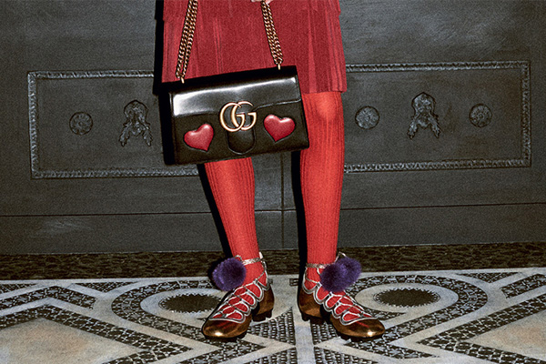 GUCCI 2016早秋鞋履系列 复古梦幻