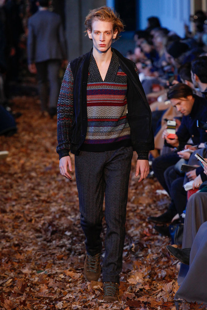 Missoni 2016秋冬男装流行发布