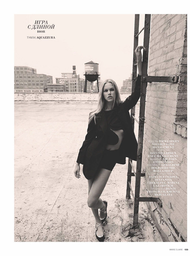 Emma Stern Nielsen《Marie Claire》俄罗斯版2016年2月号