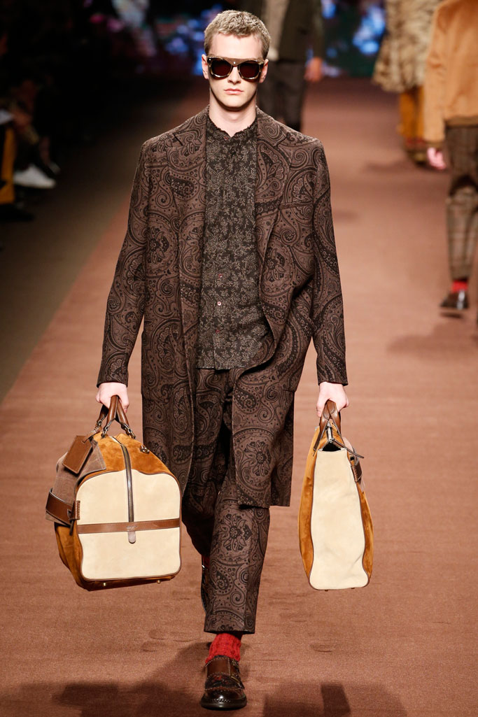 Etro 2016秋冬男装流行发布