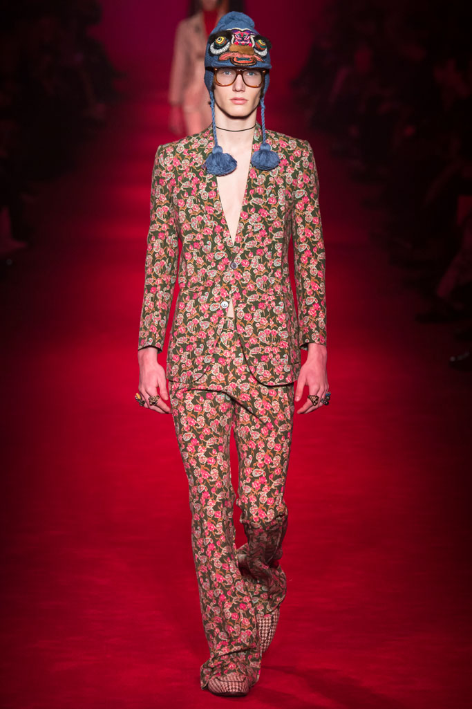 Gucci 2016秋冬男装流行发布