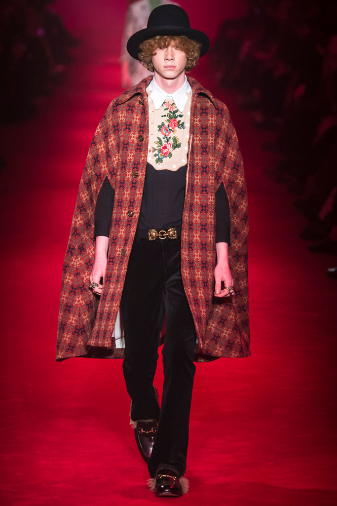 Gucci 2016秋冬男装流行发布