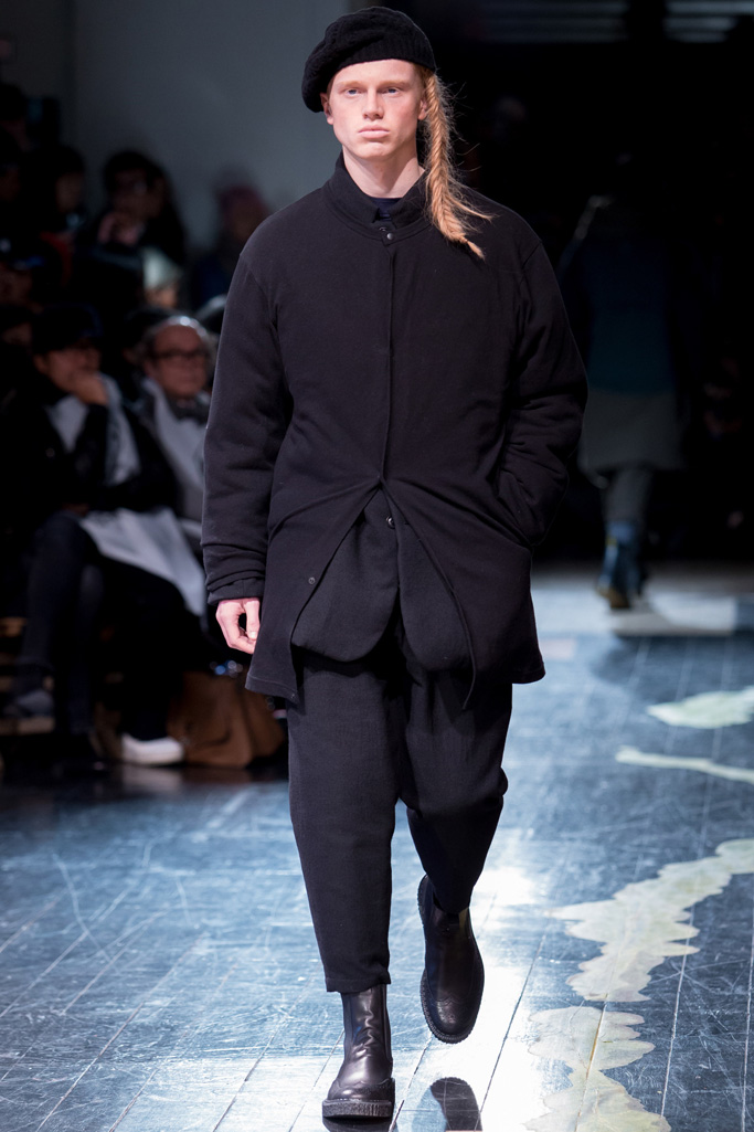 Yohji Yamamoto 2016秋冬男装流行发布