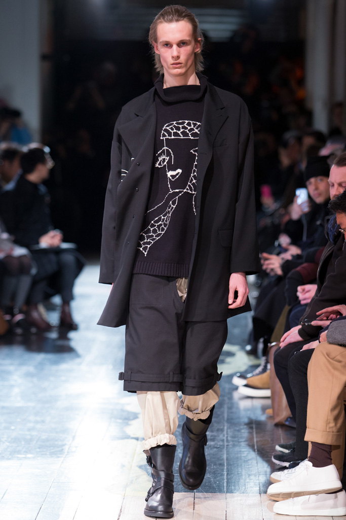 Yohji Yamamoto 2016秋冬男装流行发布