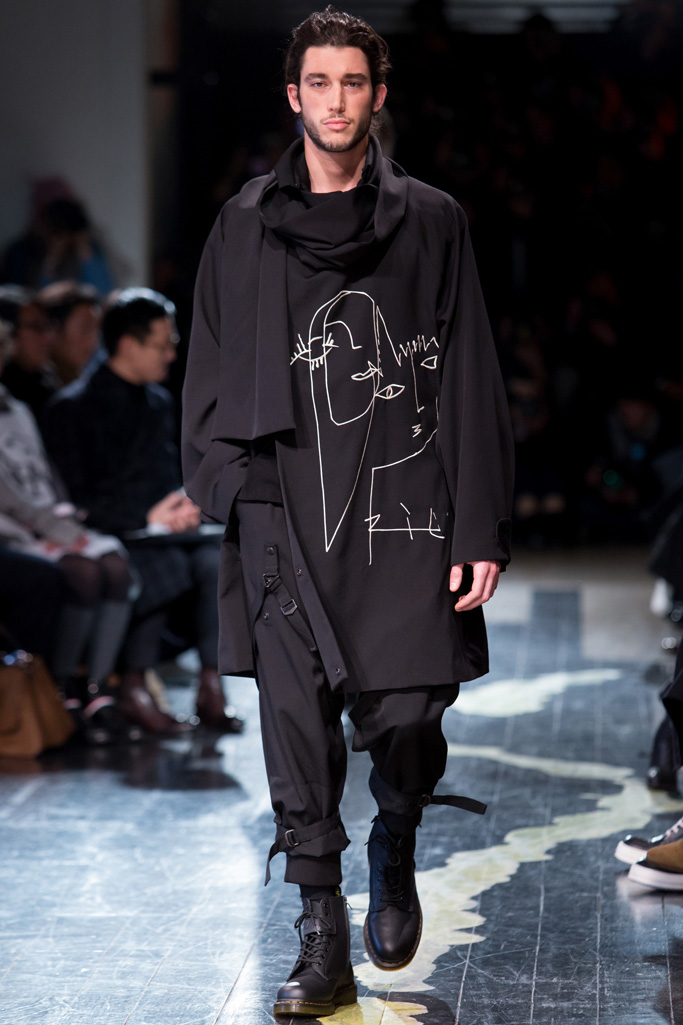 Yohji Yamamoto 2016秋冬男装流行发布