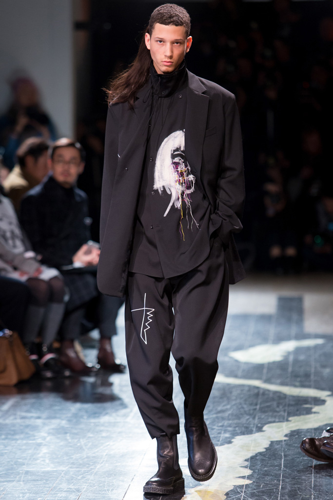 Yohji Yamamoto 2016秋冬男装流行发布