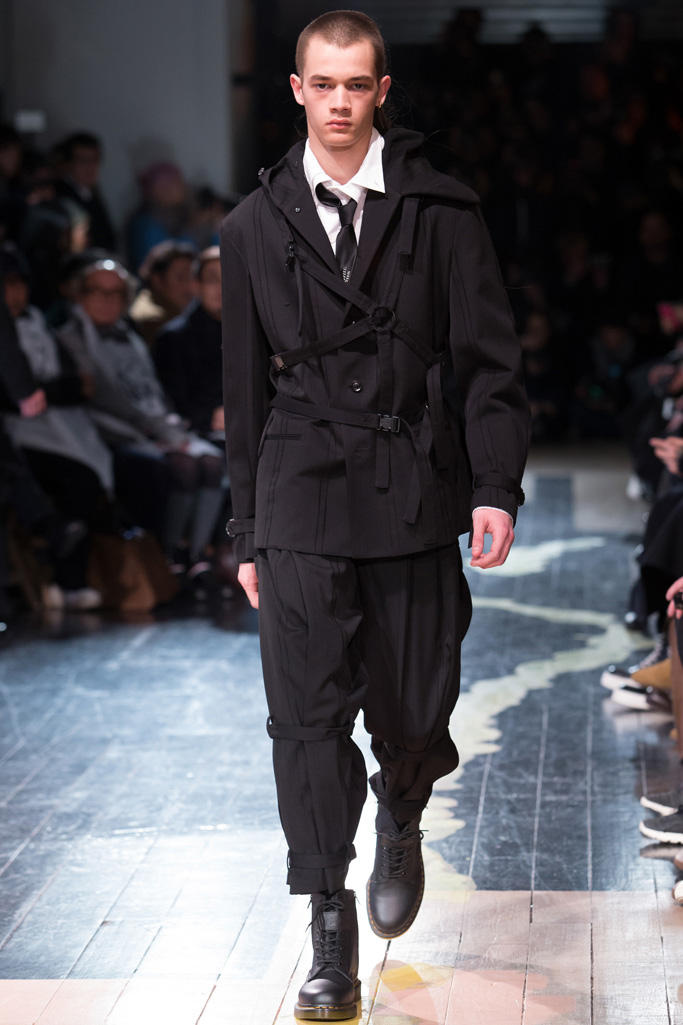 Yohji Yamamoto 2016秋冬男装流行发布