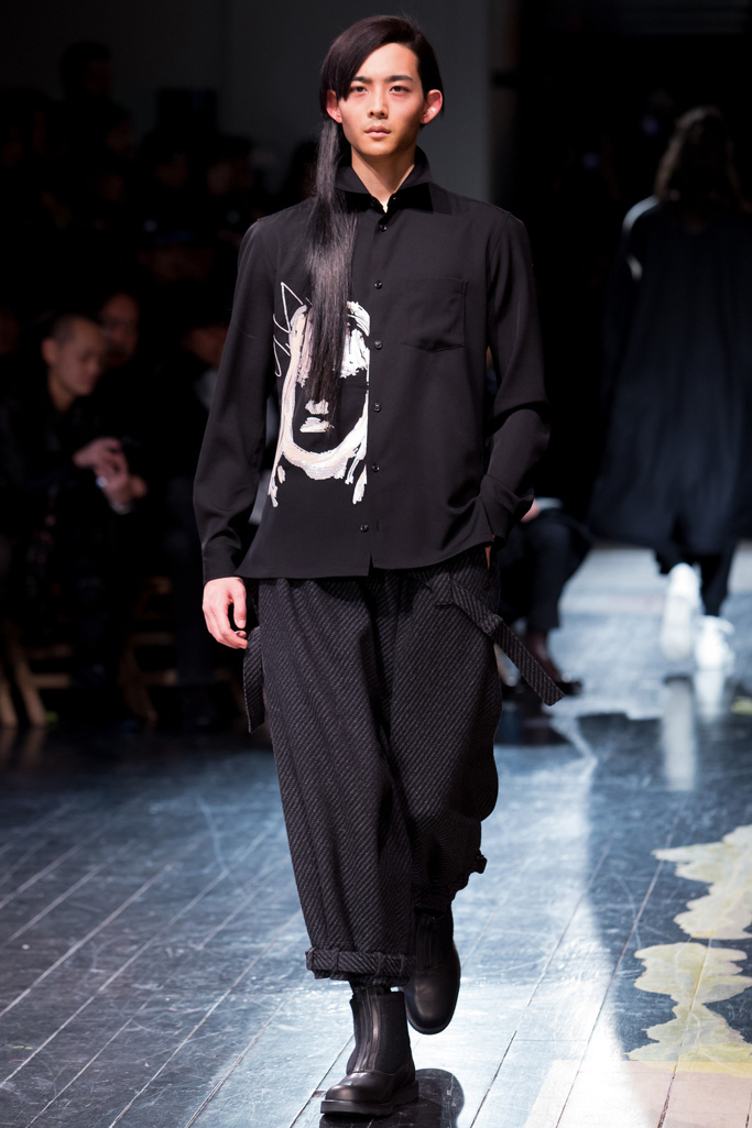 Yohji Yamamoto 2016秋冬男装流行发布