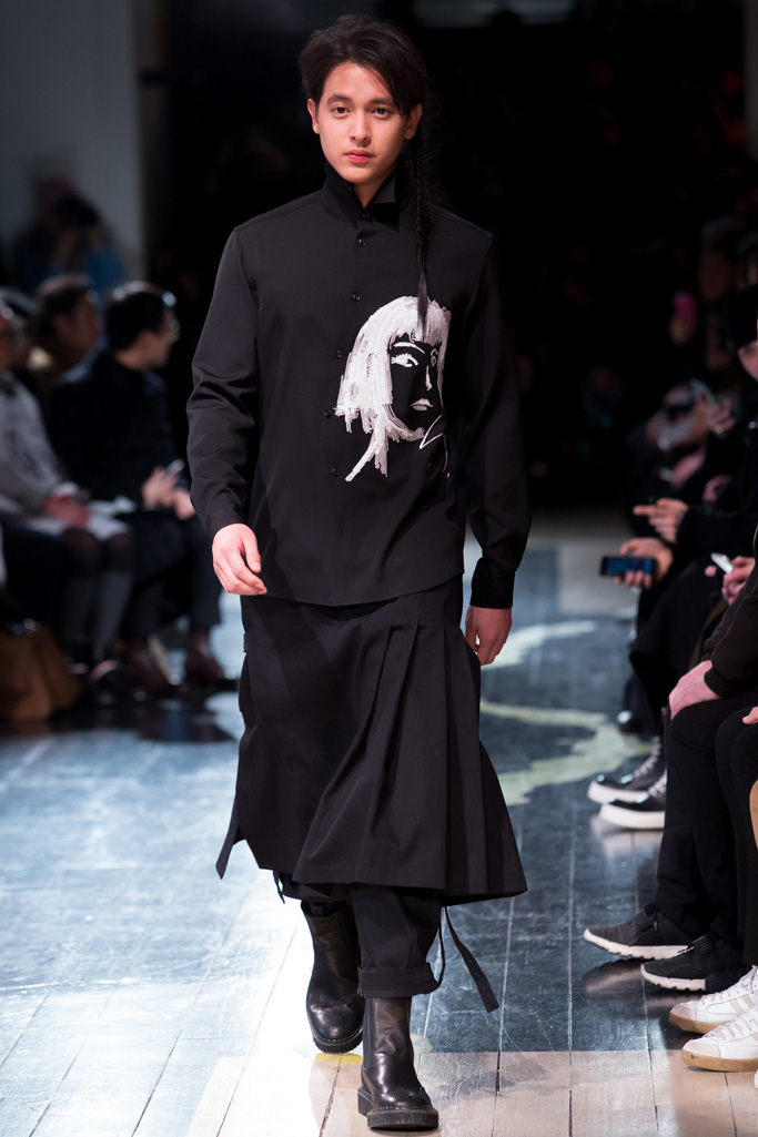 Yohji Yamamoto 2016秋冬男装流行发布