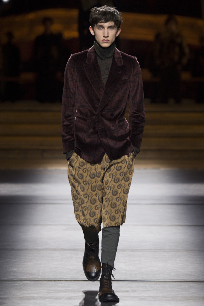 Dries Van Noten 2016秋冬男装流行发布