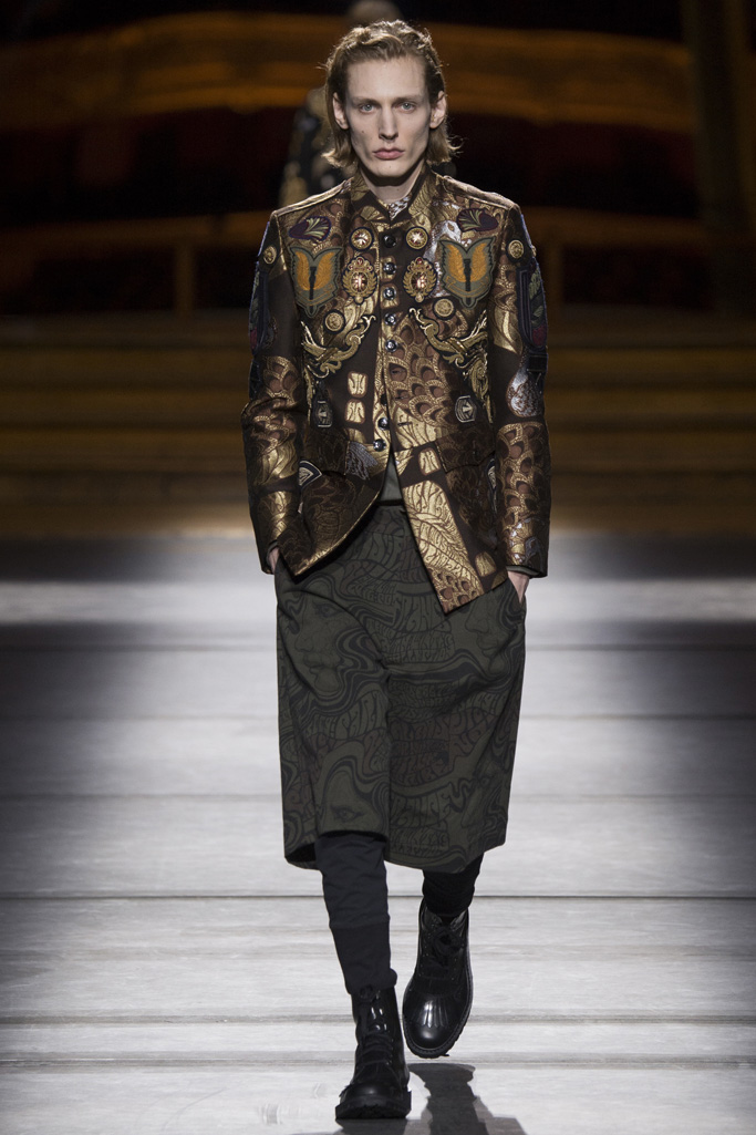 Dries Van Noten 2016秋冬男装流行发布