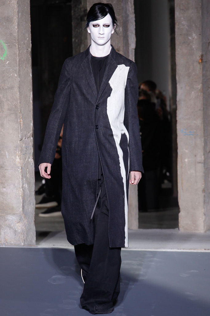 Rick Owens 2016秋冬男装流行发布