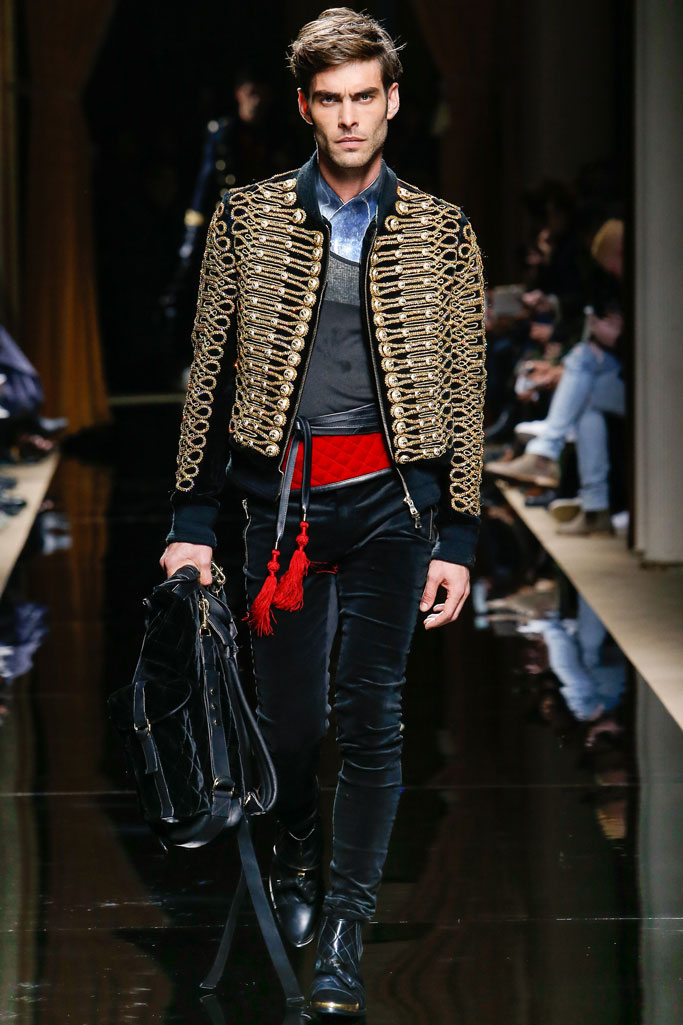 Balmain 2016秋冬男装流行发布