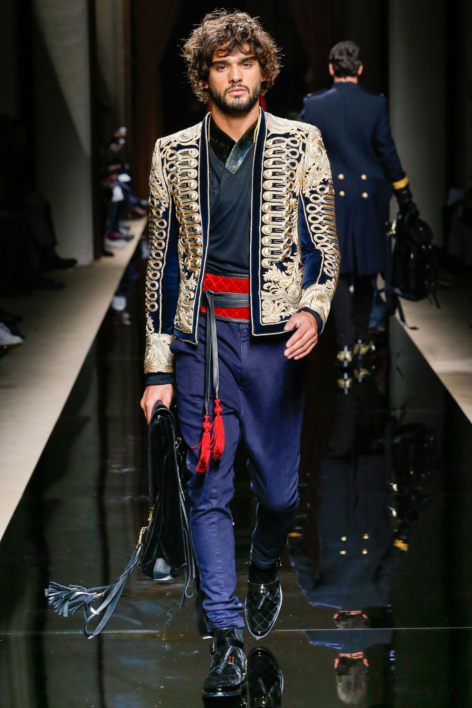 Balmain 2016秋冬男装流行发布