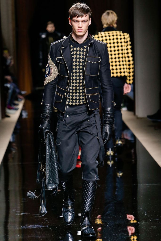 Balmain 2016秋冬男装流行发布