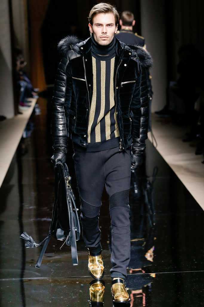 Balmain 2016秋冬男装流行发布