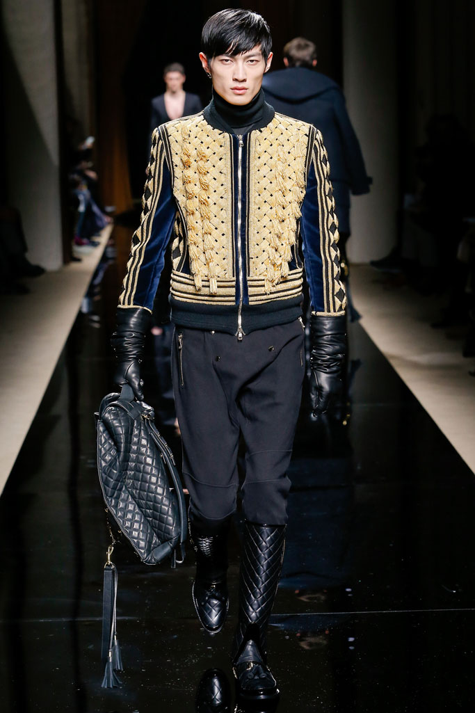 Balmain 2016秋冬男装流行发布