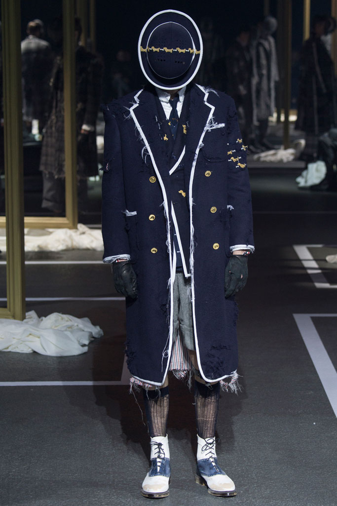 Thom Browne 2016秋冬男装流行发布