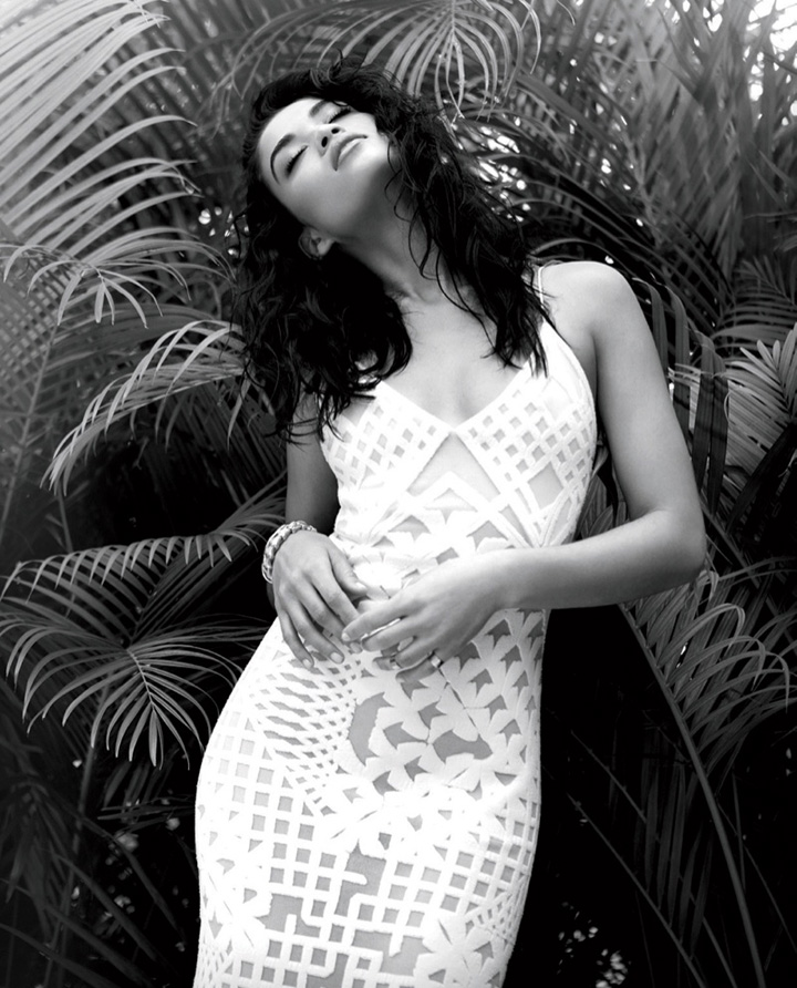 Shanina Shaik《Ocean Drive》杂志2016年2月号