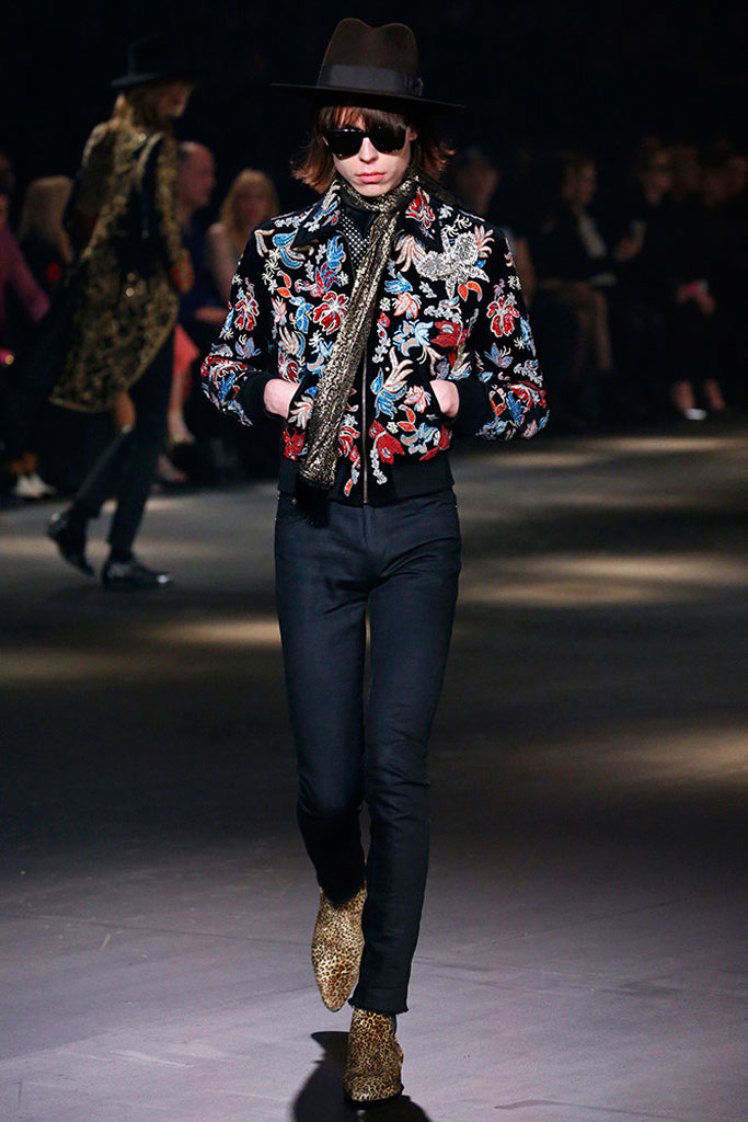 Saint Laurent 2016秋冬男装流行发布