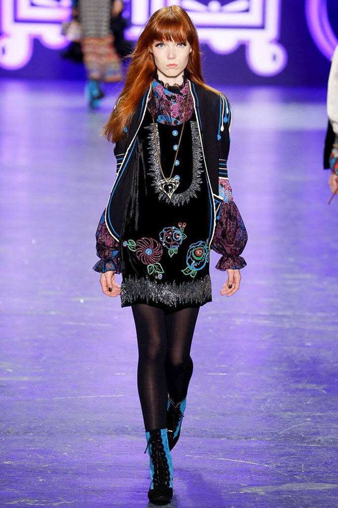 Anna Sui 2016秋冬流行发布