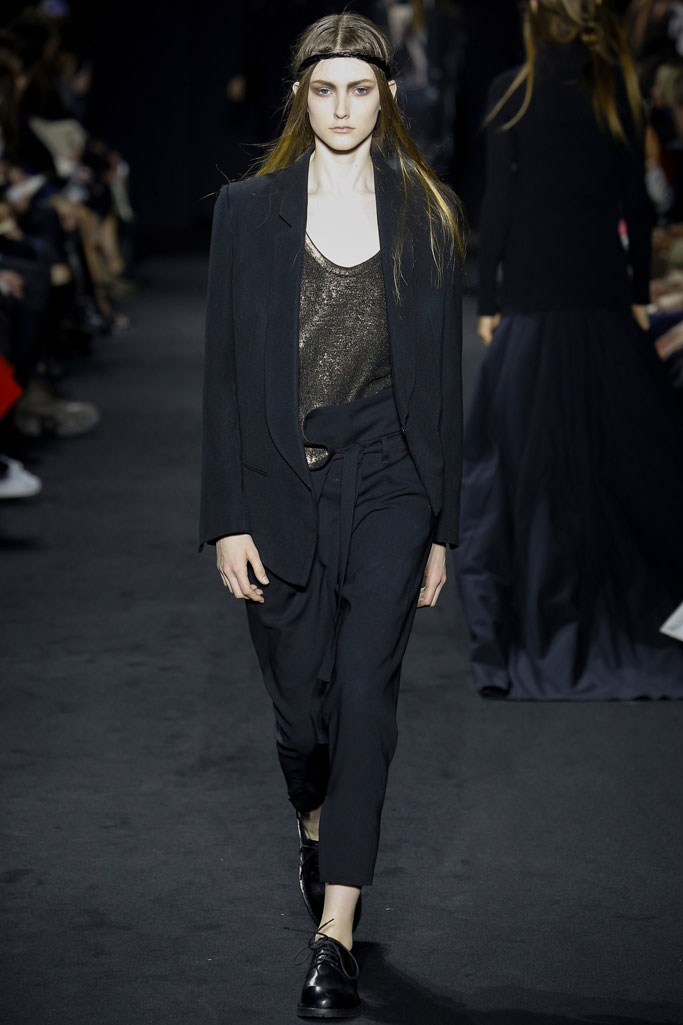 Ann Demeulemeester 2016秋冬流行发布