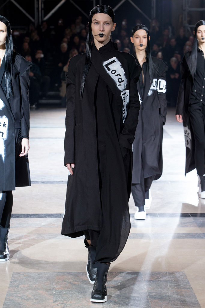 Yohji Yamamoto 2016秋冬流行发布