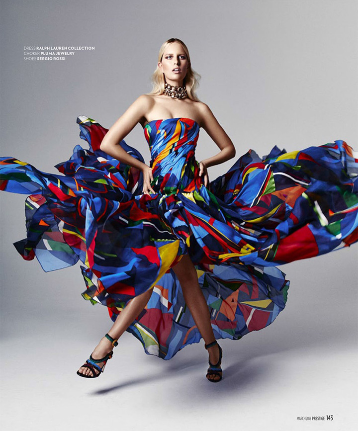 Karolina Kurkova《Prestige》杂志2016年3月号