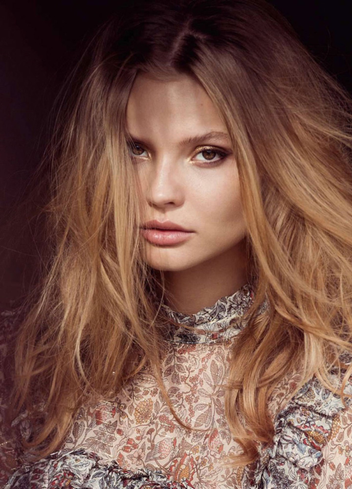 Magdalena Frackowiak《Elle》法国版2016年3月号