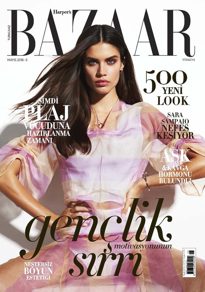 Sara Sampaio《Harper's Bazaar》土耳其版2016年5月号