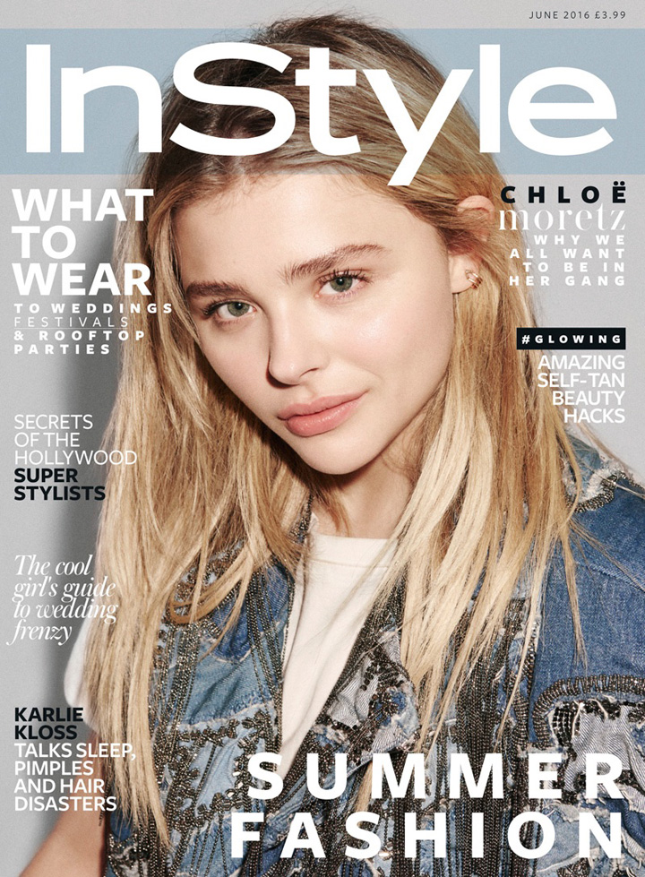 Chloe Grace Moretz《InStyle》英国版2016年6月号