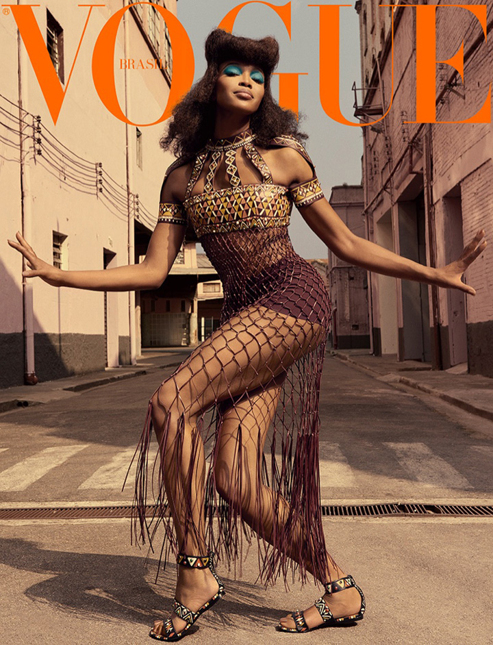 Naomi Campbell《Vogue》巴西版2016年5月号