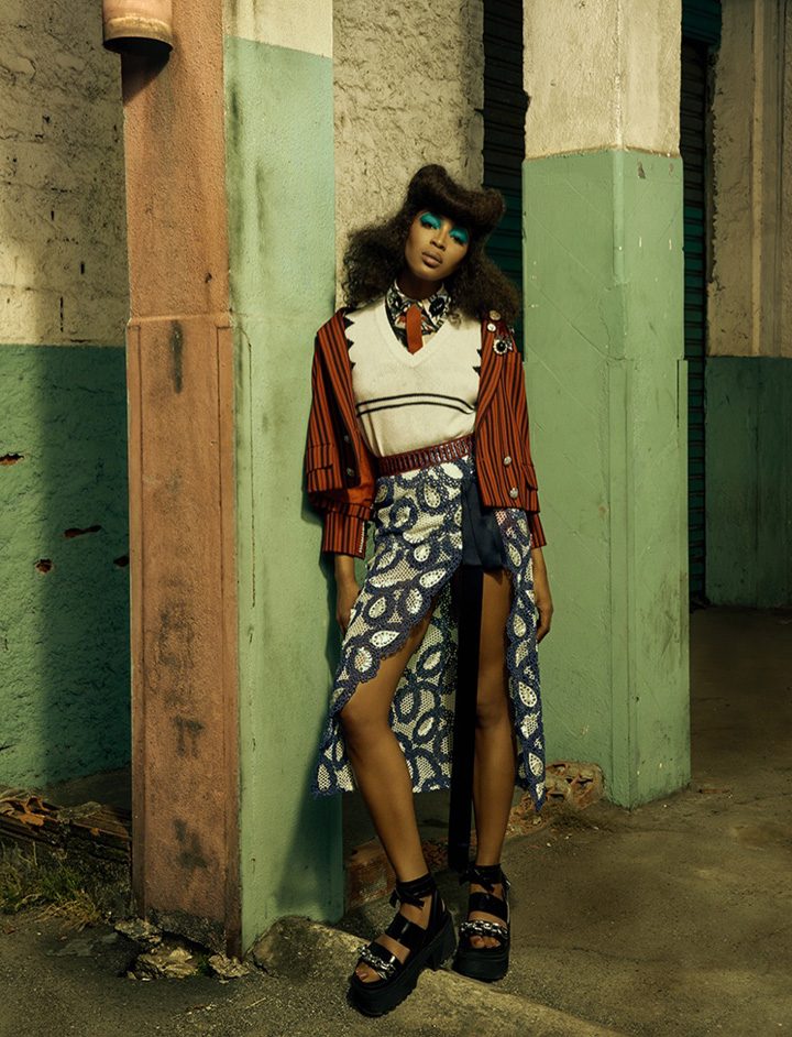 Naomi Campbell《Vogue》巴西版2016年5月号