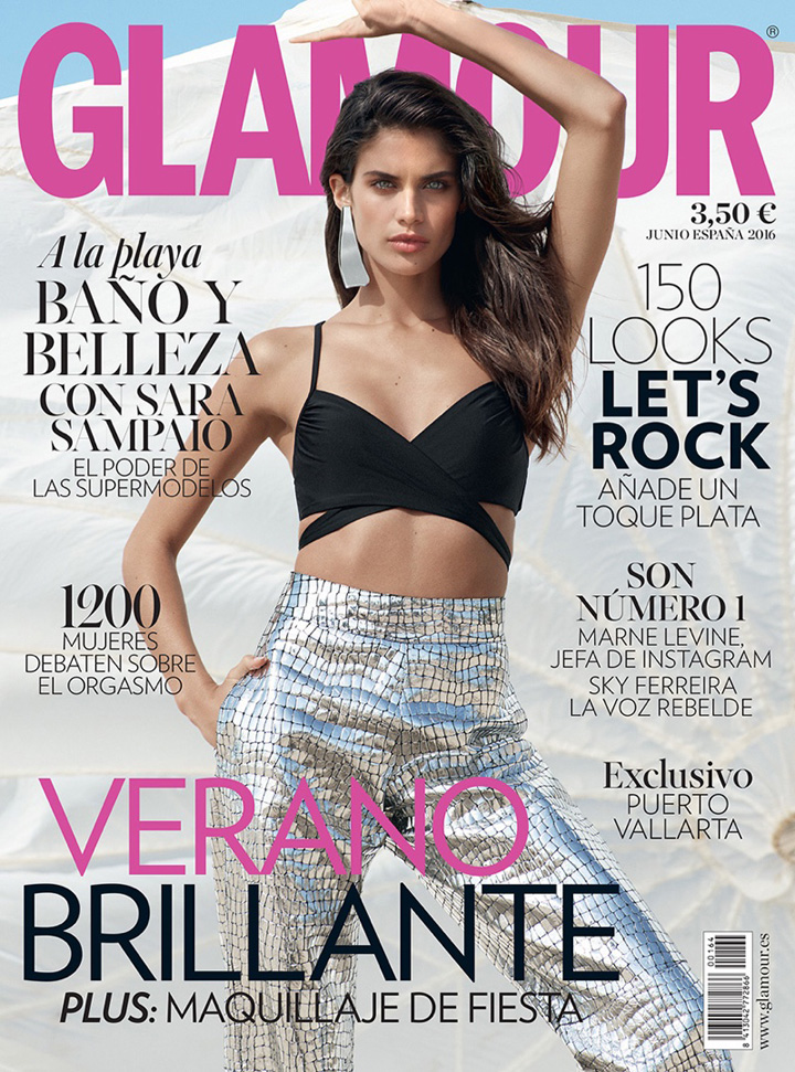 Sara Sampaio《Glamour》西班牙版2016年6月号