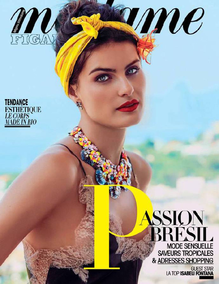 Isabeli Fontana《Madame Figaro》杂志2016年7月号