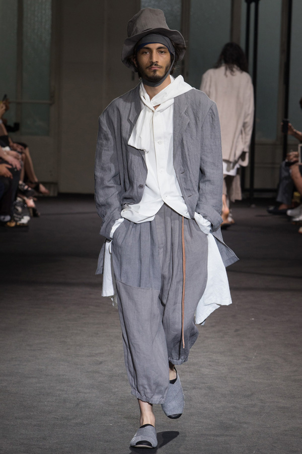 Yohji Yamamoto 2017春夏男装流行发布