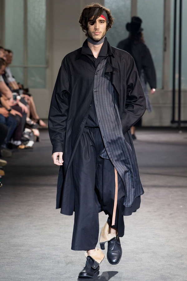 Yohji Yamamoto 2017春夏男装流行发布