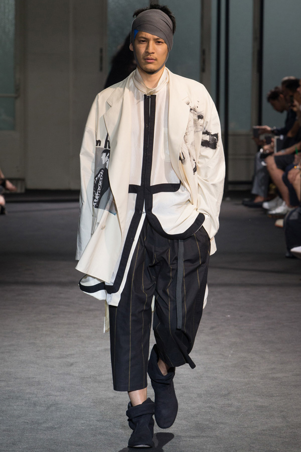 Yohji Yamamoto 2017春夏男装流行发布