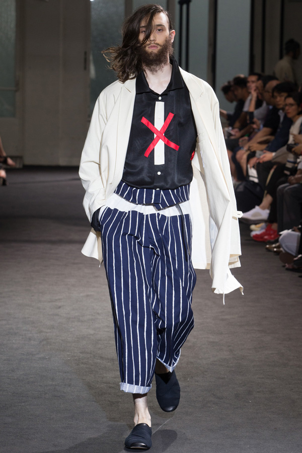 Yohji Yamamoto 2017春夏男装流行发布