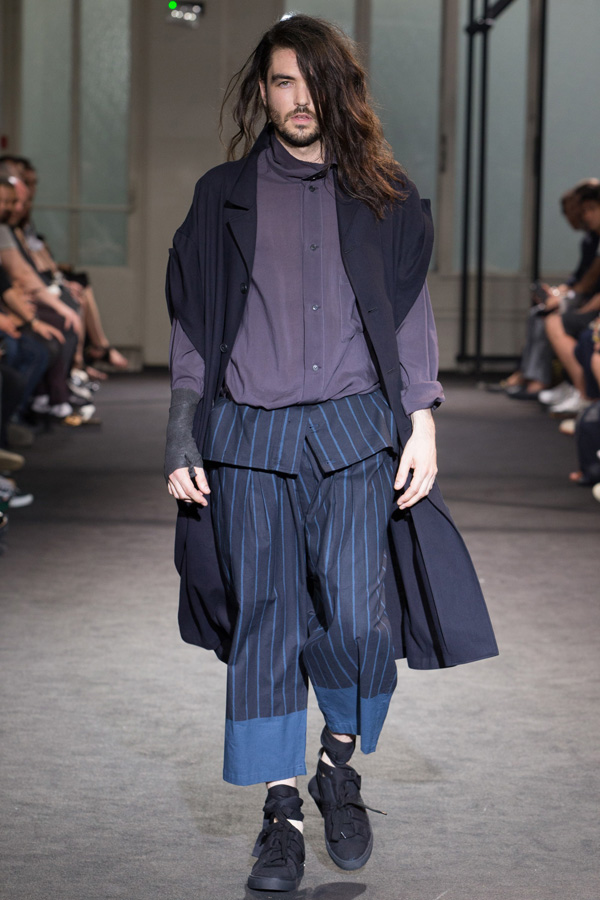 Yohji Yamamoto 2017春夏男装流行发布