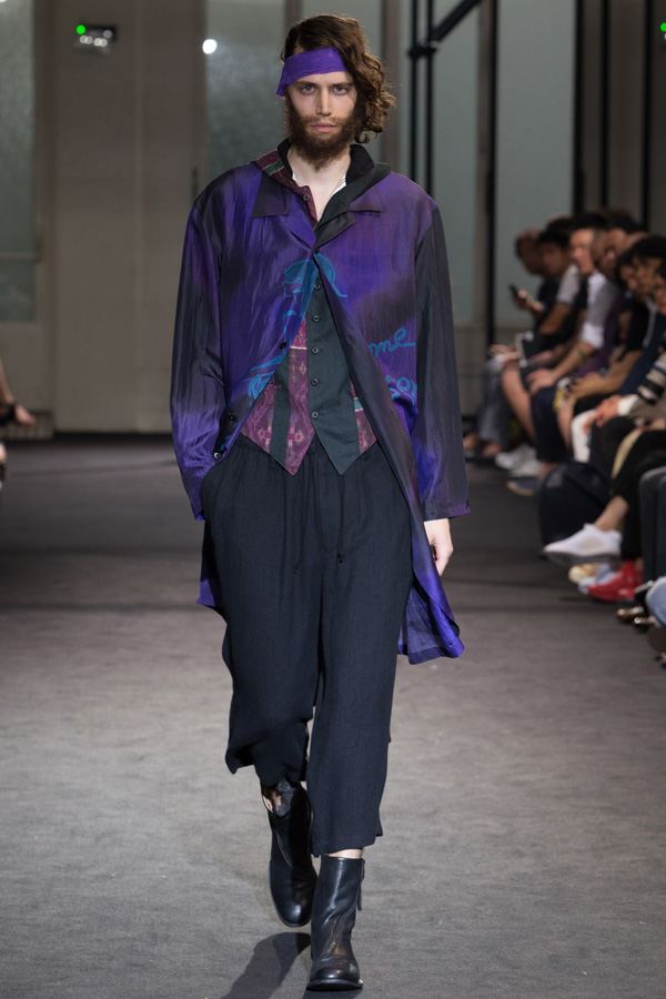 Yohji Yamamoto 2017春夏男装流行发布