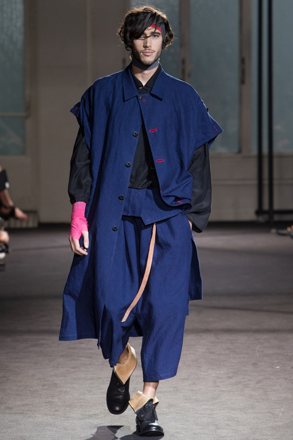 Yohji Yamamoto 2017春夏男装流行发布