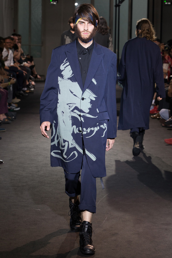 Yohji Yamamoto 2017春夏男装流行发布