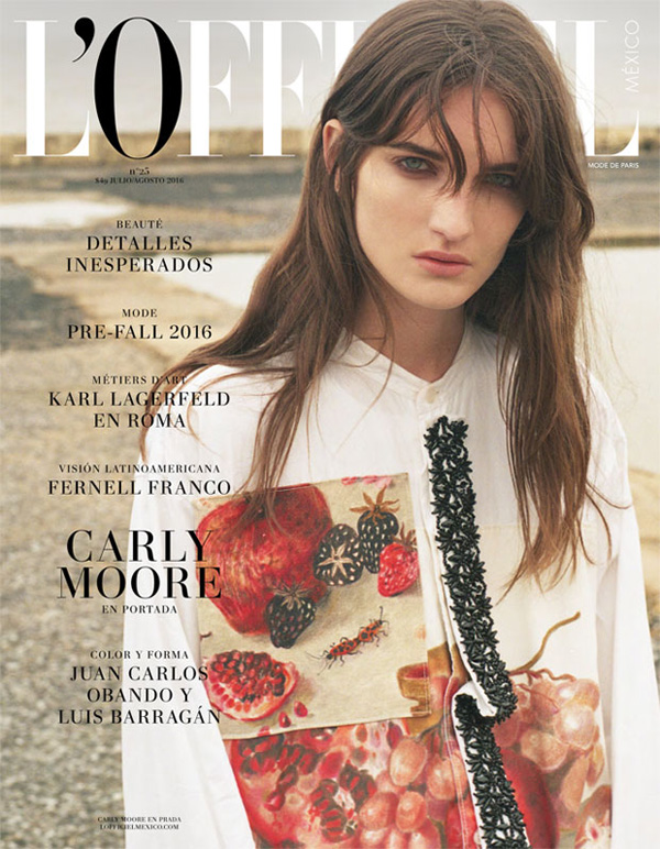 Carly Moore《L'Officiel》墨西哥版2016年7-8月号