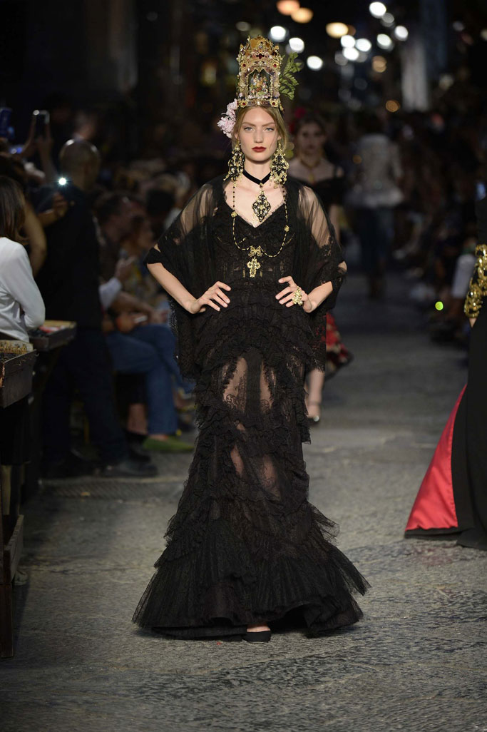 Dolce & Gabbana Alta Moda 2016秋冬高级定制流行发布