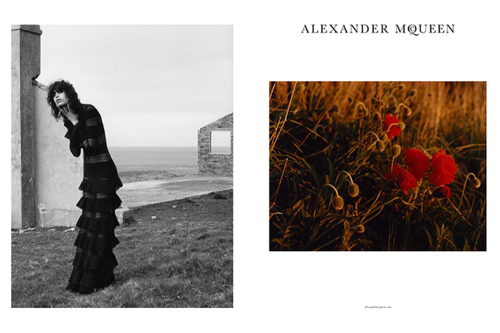 Alexander McQueen 2016秋冬系列广告大片