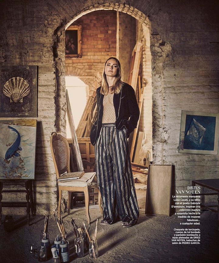 Karmen Pedaru《Harper's Bazaar》西班牙版2016年8月号