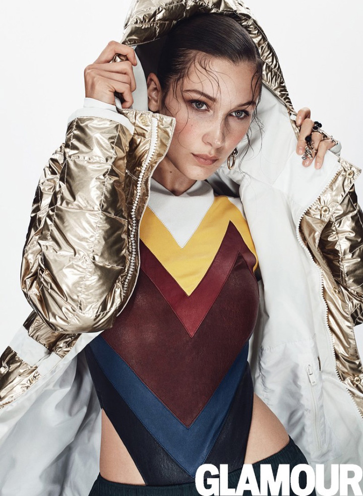 Bella Hadid《Glamour》美国版2016年9月号