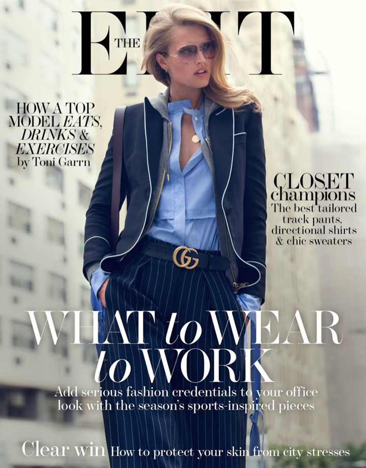 Toni Garrn《The Edit》杂志2016年8月号